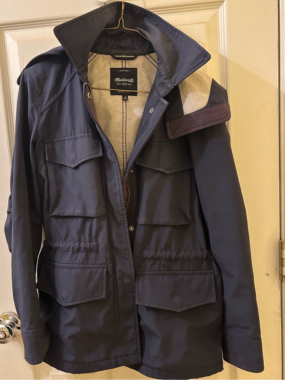 Madewell Navy Utility Field Jacket
